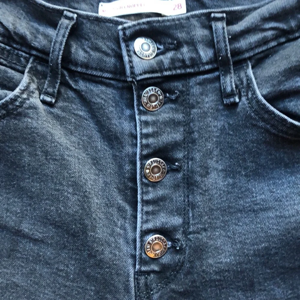 Levi’s Mile High Cropped Wide Leg Jeans - Picture 5 of 15